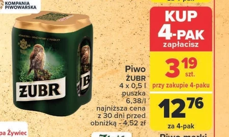 Piwo Żubr