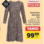 Sukienka damska TEX