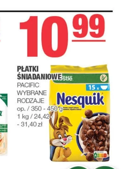 Сухі сніданки Nesquik