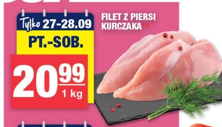 Filet z piersi kurczaka