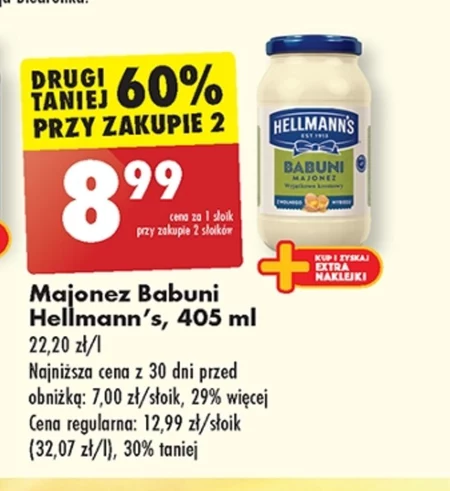 Hellmann's Majonez babuni 405 ml