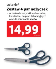 Zestaw nożyczek Crelando