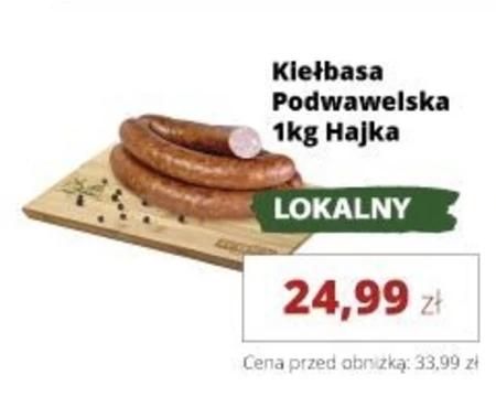 Kiełbasa podwawelska Hajka