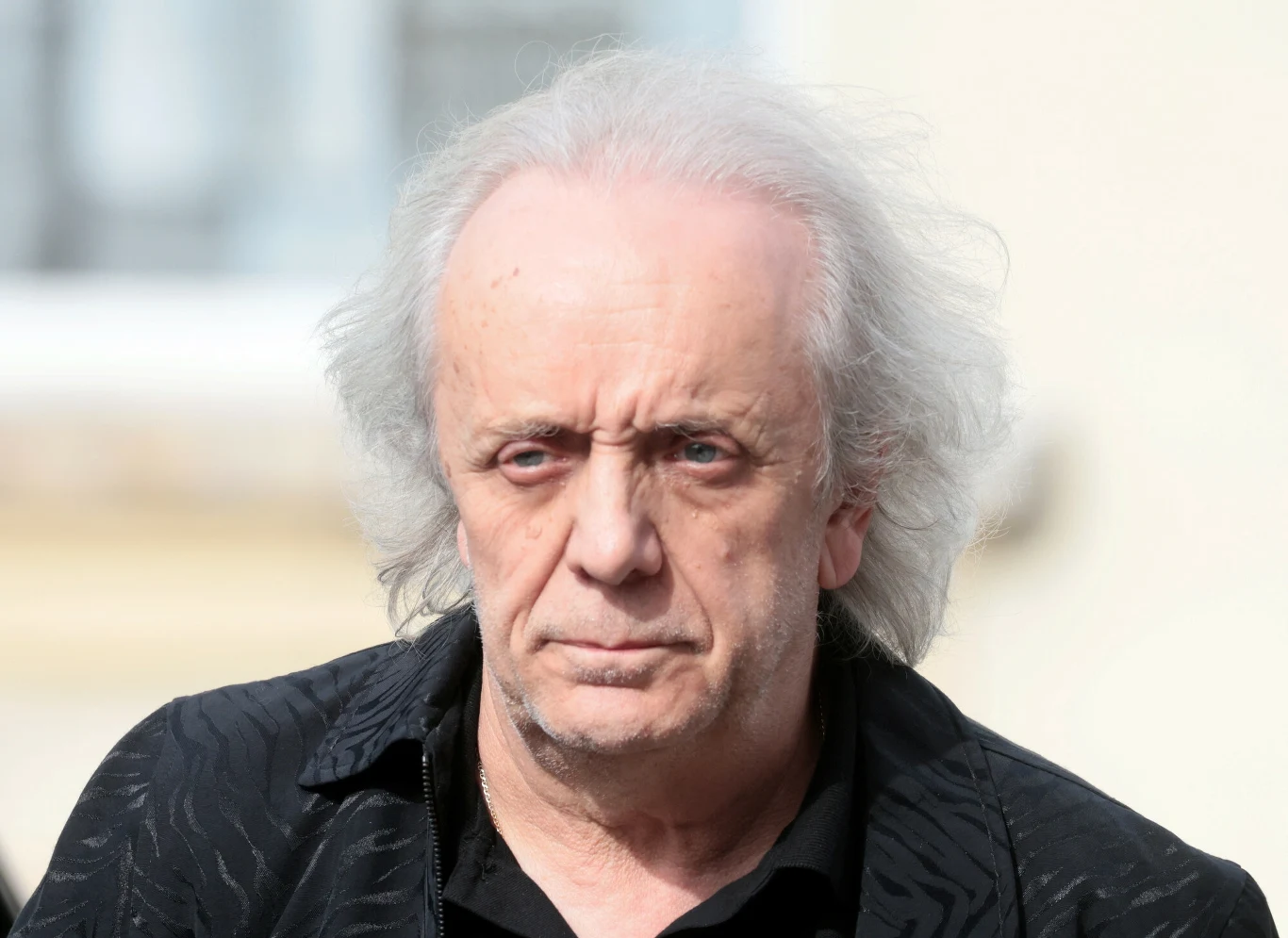 Tomasz Zeliszewski na pogrzebie Felicjana Andrzejczaka.