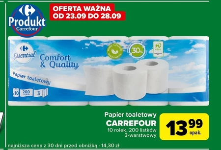 Papier toaletowy Carrefour