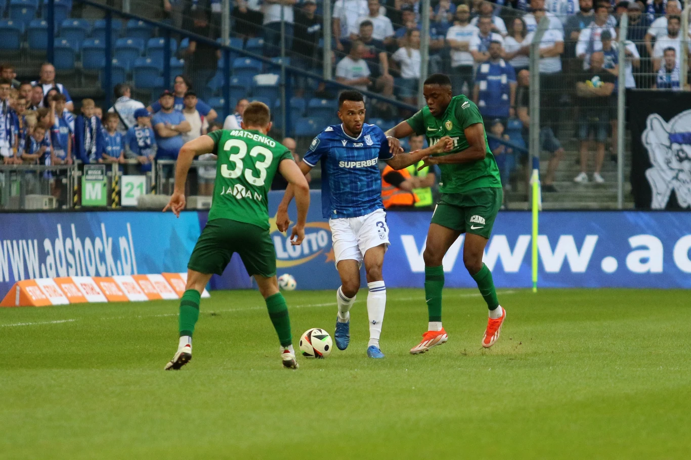 Alex Douglas, Lech Poznań - Śląsk Wrocław