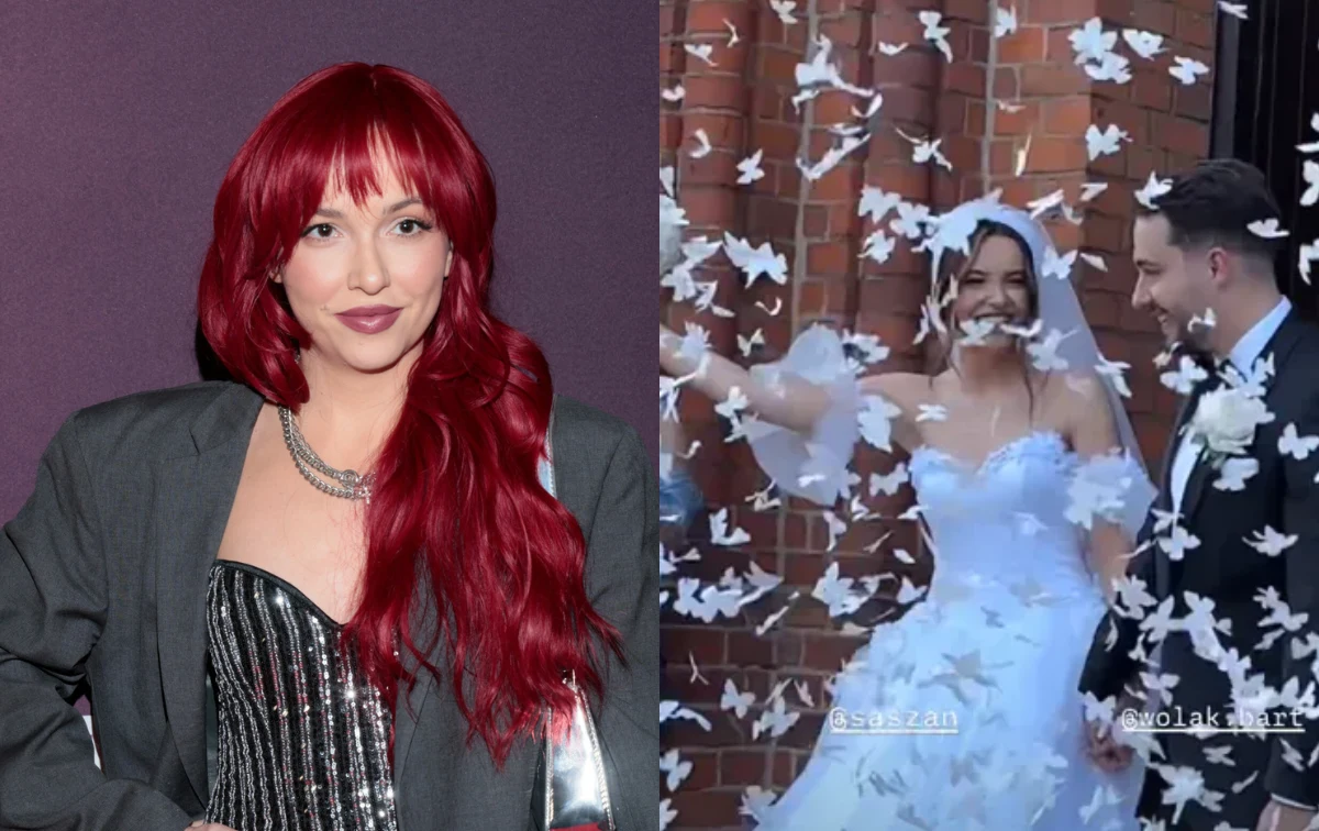 Saszan wzięła ślub