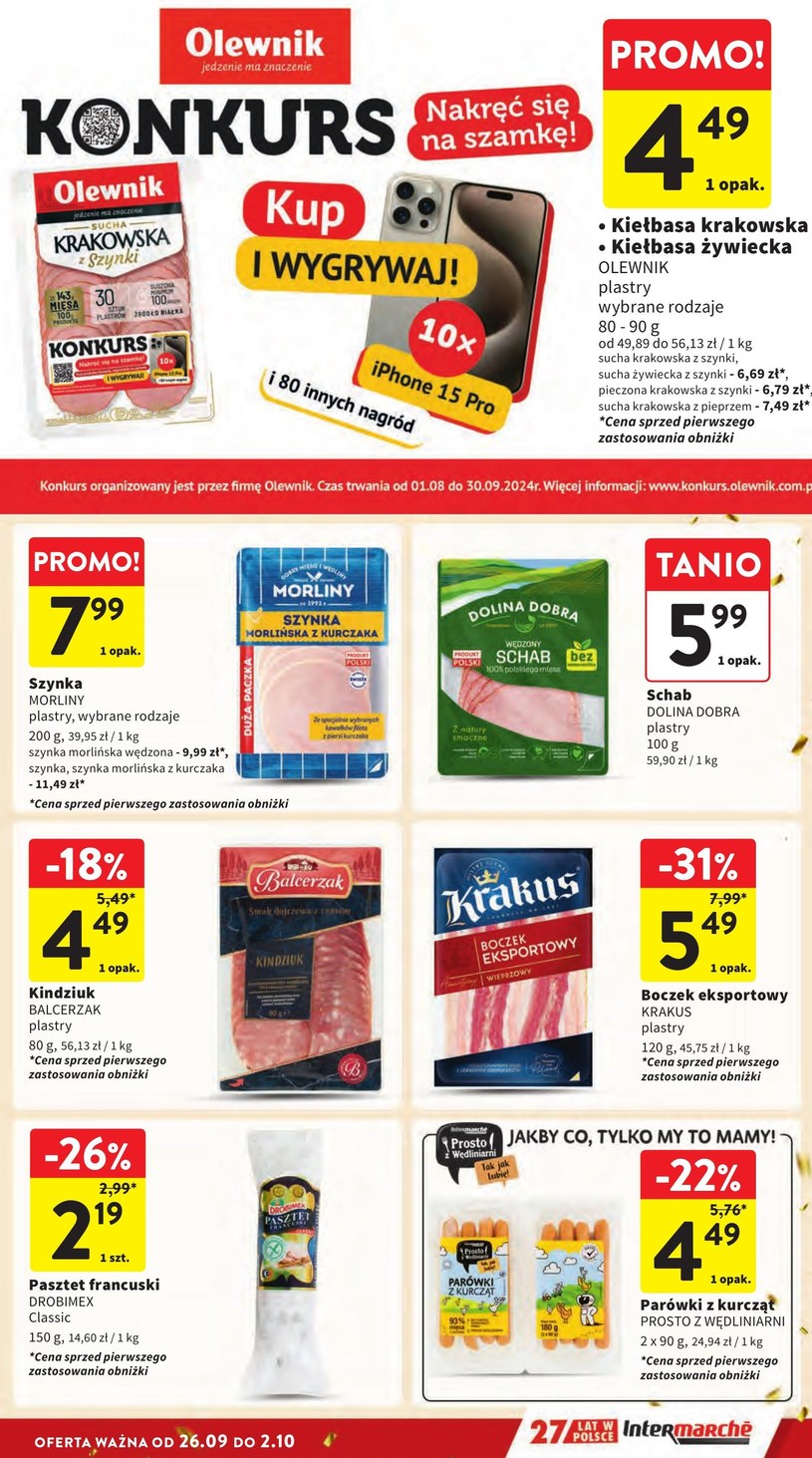 Gazetka: Urodziny pełną parą! - Intermarche - strona 15