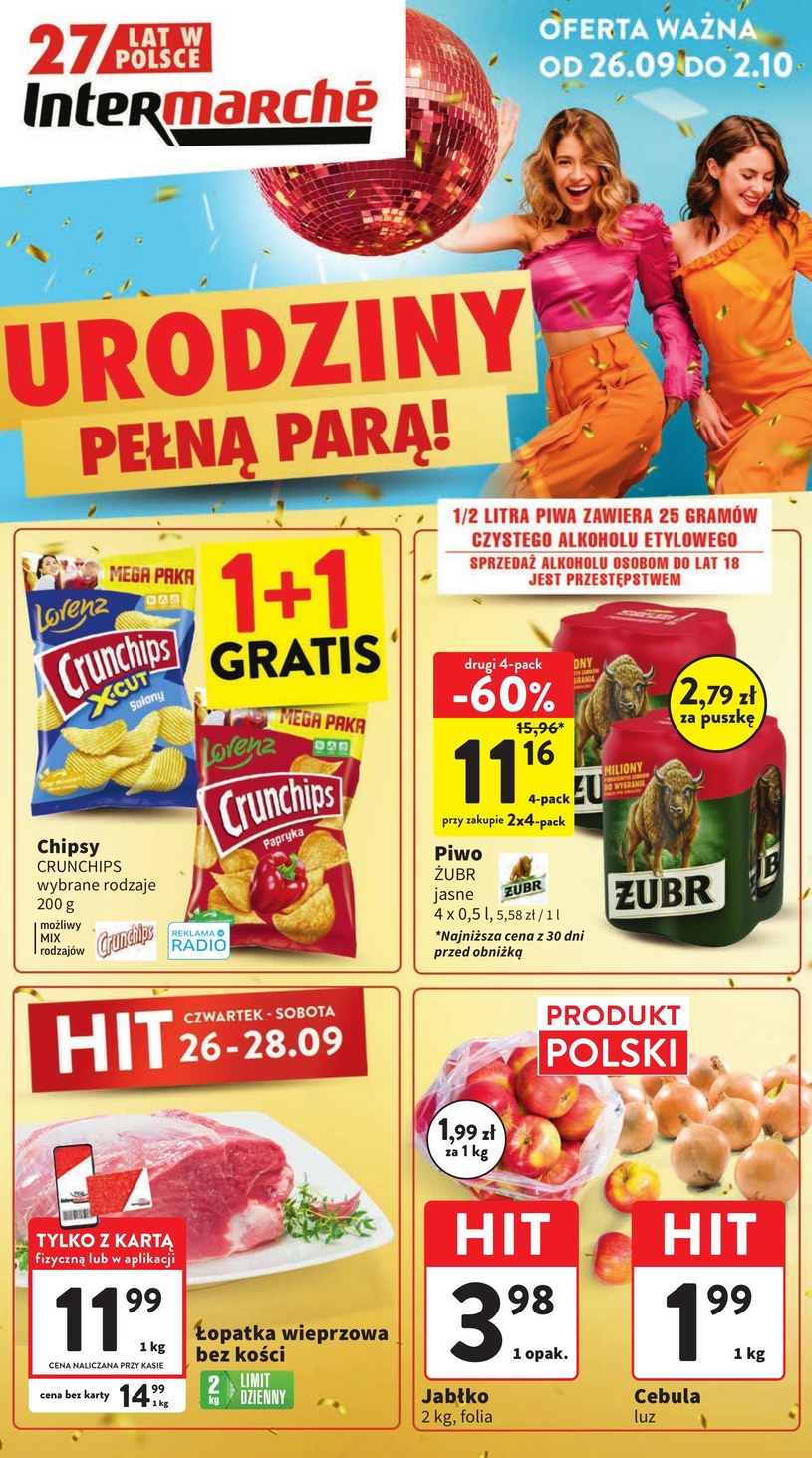 Gazetka: Urodziny pełną parą! - Intermarche - strona 1