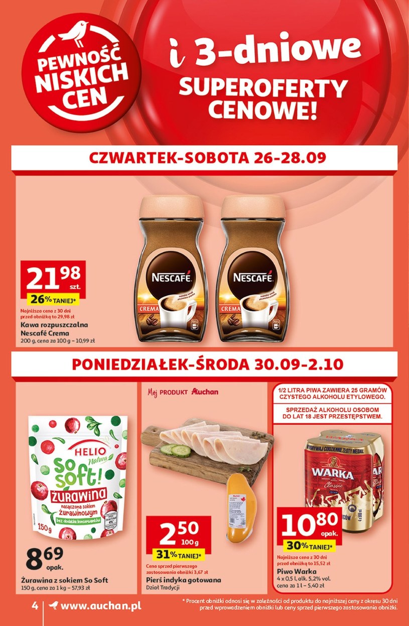 Gazetka: Pewność niskich cen! - Auchan - strona 4