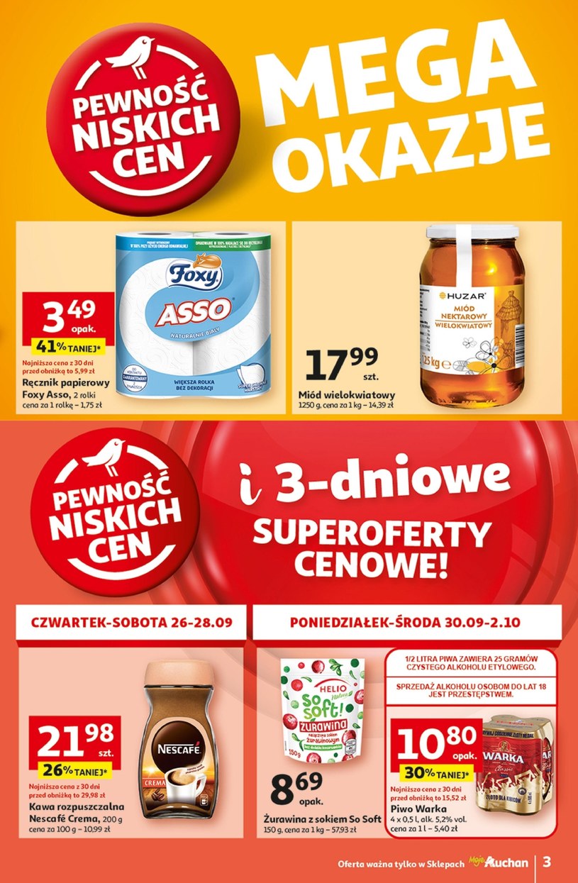 Gazetka: Mega okazje! - Moje Auchan - strona 3