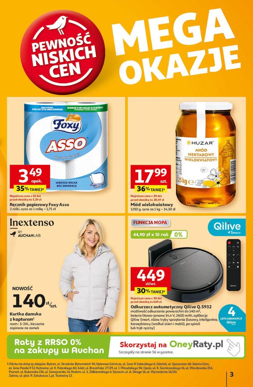 Gazetka: Taniej z kartą Skarbonka! - Auchan - strona 3