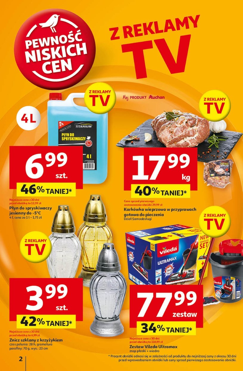 Gazetka: Taniej z kartą Skarbonka! - Auchan - strona 2