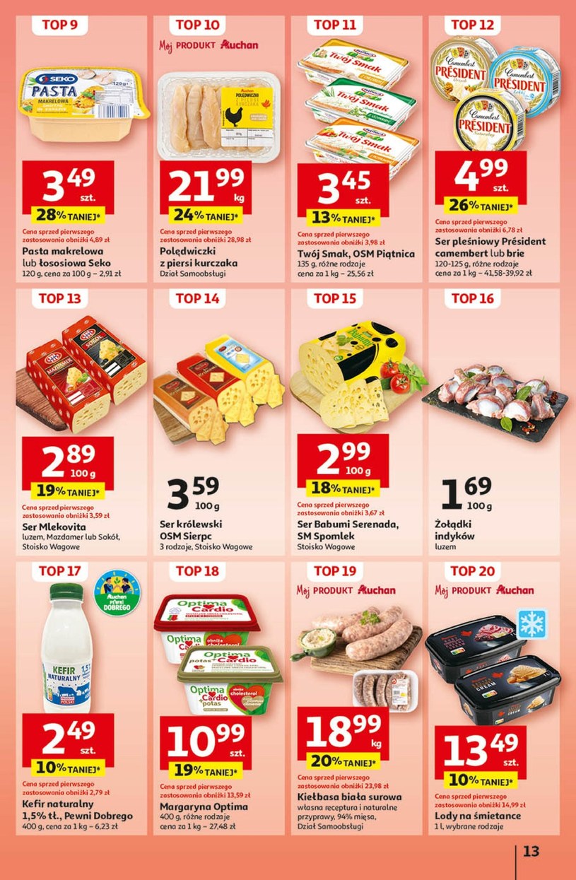 Gazetka: Taniej z kartą Skarbonka! - Auchan - strona 15