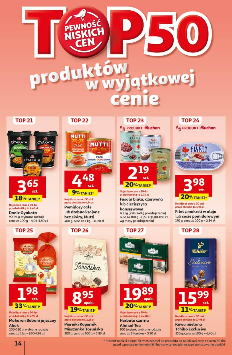 Gazetka: Taniej z kartą Skarbonka! - Auchan - strona 16