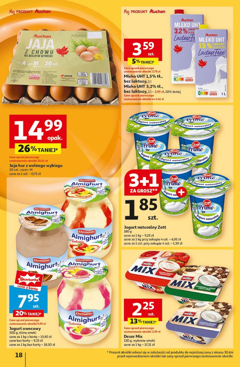 Gazetka: Taniej z kartą Skarbonka! - Auchan - strona 20