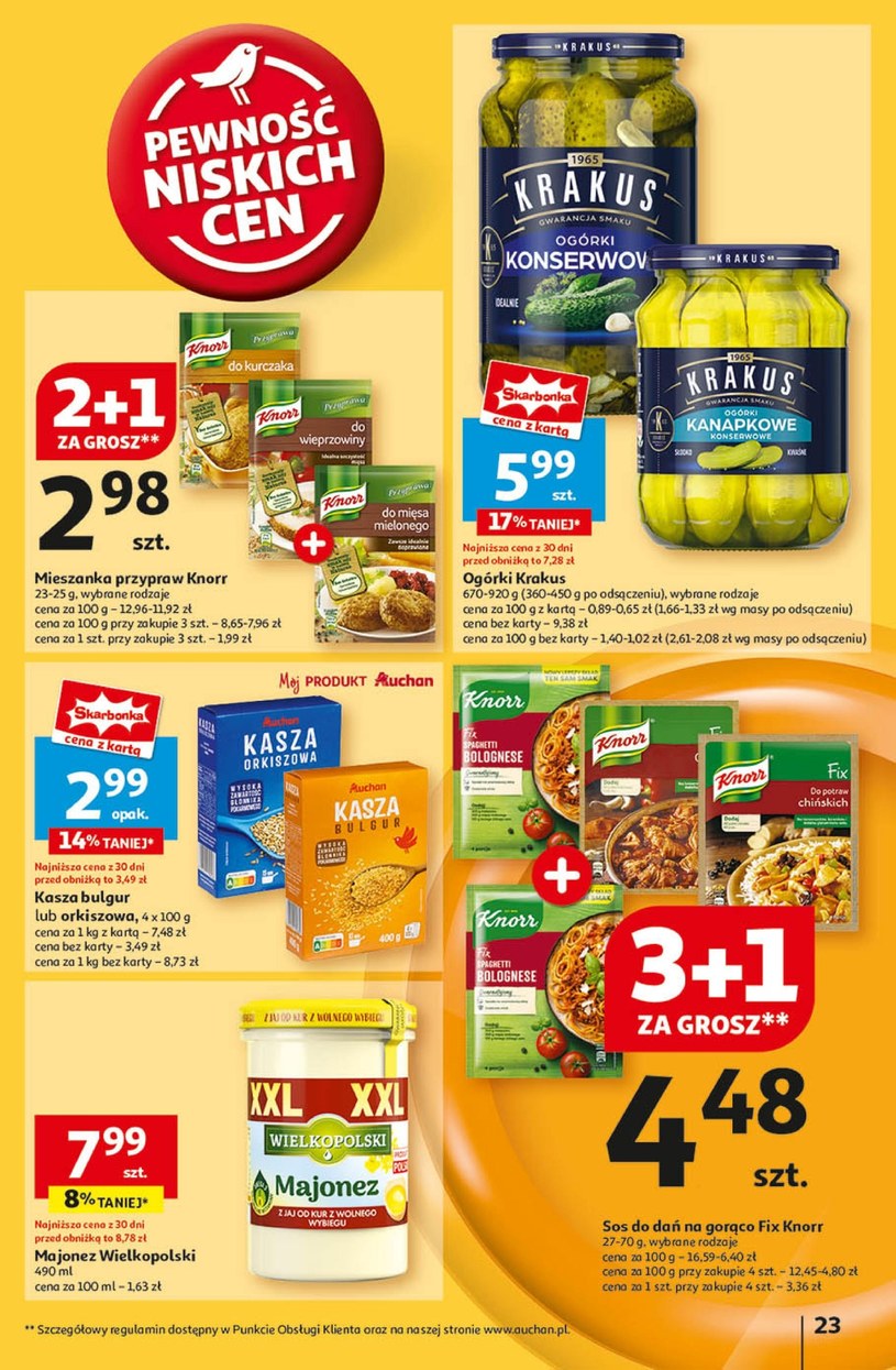 Gazetka: Taniej z kartą Skarbonka! - Auchan - strona 25