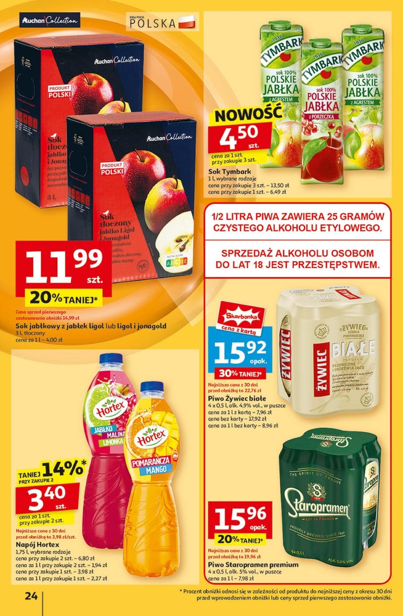 Gazetka: Taniej z kartą Skarbonka! - Auchan - strona 26