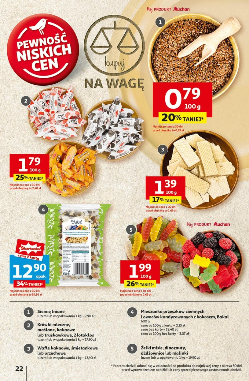 Gazetka: Taniej z kartą Skarbonka! - Auchan - strona 24