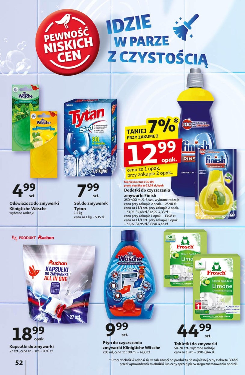 Gazetka: Taniej z kartą Skarbonka! - Auchan - strona 60