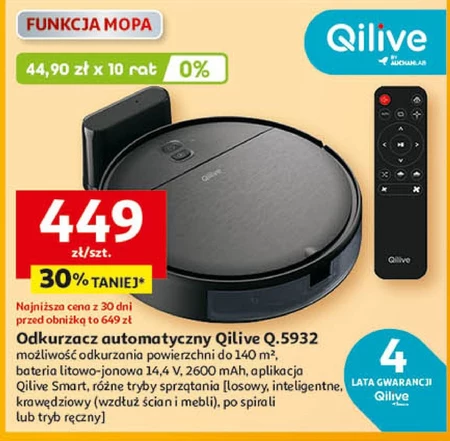 Robot sprzątający Qilive