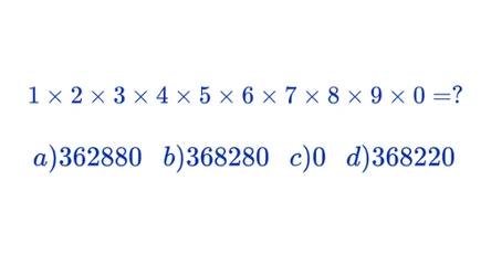 ​Pomnóż wszystkie cyfry na klawiaturze telefonu. Jaki wynik otrzymasz?