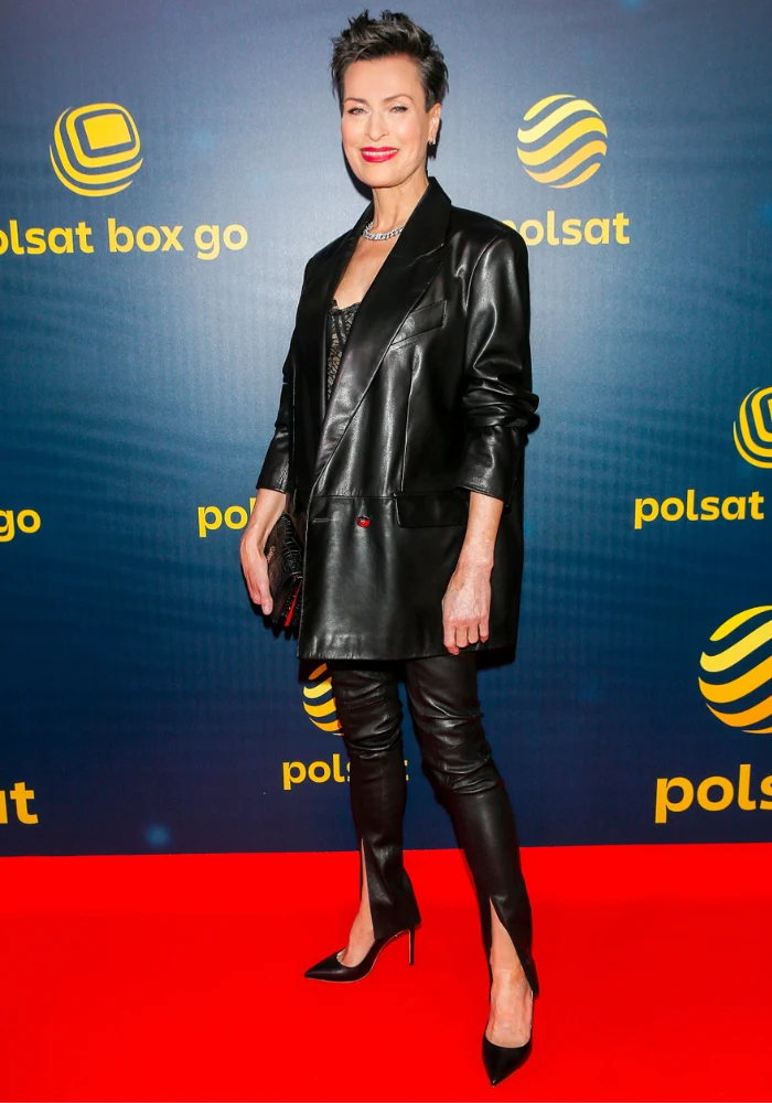 Danuta Stenka w stylizacji z pazurem