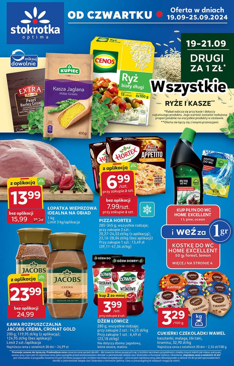 Gazetka promocyjna Stokrotka Optima - wygasła 4 dni temu