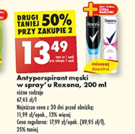 Antyperspirant Rexona