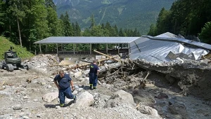 Tor w Koenigsee został całkowicie zniszczony w lipcu 2021 roku przez powódź