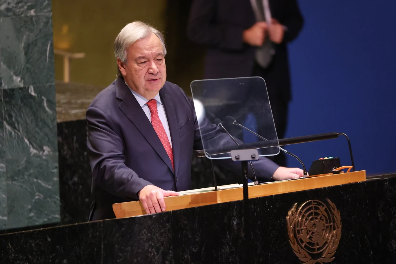 Sekretarz generalny ONZ Antonio Guterres Sekretarz generalny ONZ Antonio Guterres