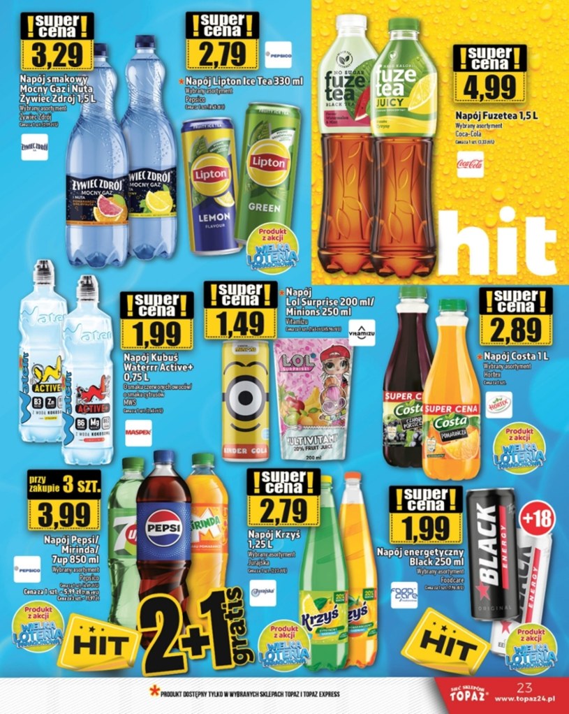 Gazetka: Smakowite oferty tygodnia – Topaz - strona 23