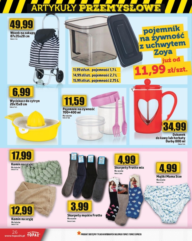 Gazetka: Smakowite oferty tygodnia – Topaz - strona 26