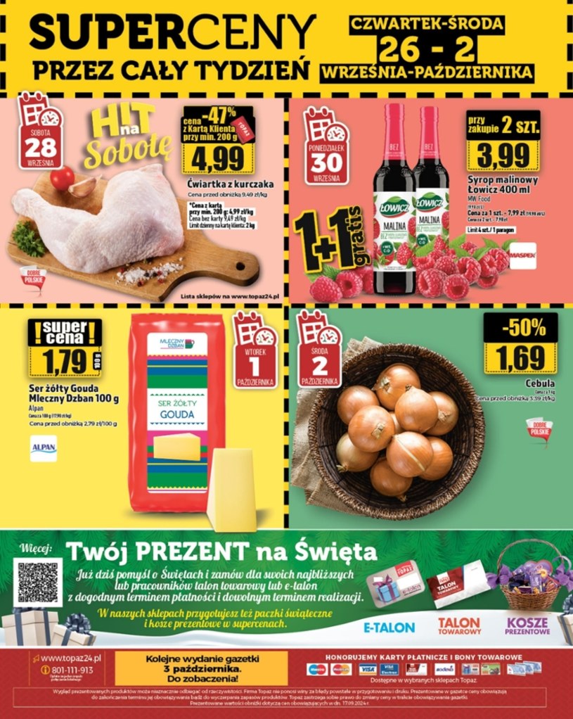 Gazetka: Smakowite oferty tygodnia – Topaz - strona 28