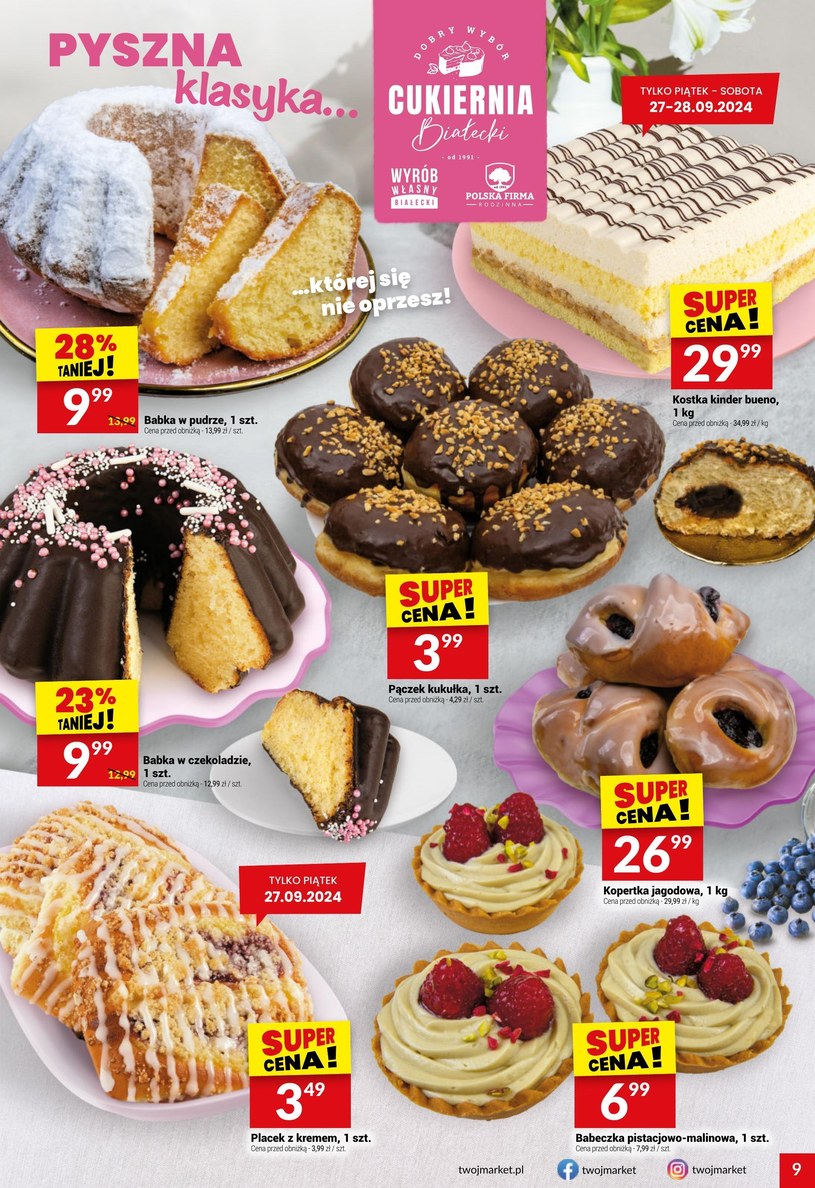 Gazetka: Moc promocji na każdy dzień – Twój Market - strona 9