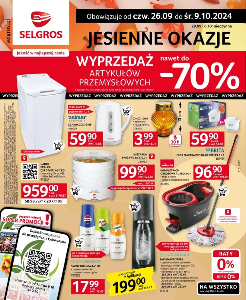 Gazetka: Jesienne okazje - Selgros - strona 1