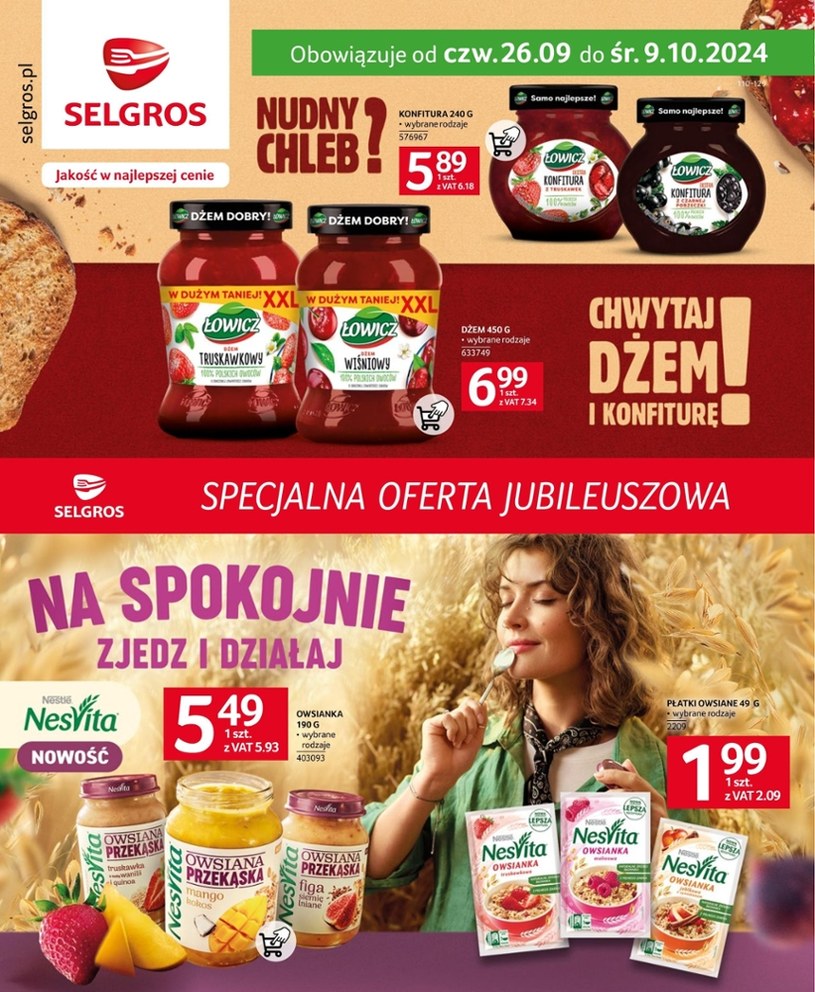 Gazetka: Oferta jubileuszowa - Selgros - strona 1