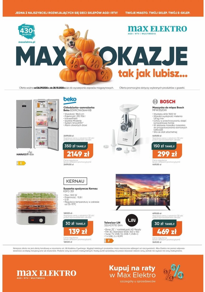 Gazetka: Złap okazje na jesień! - Max Elektro - strona 12