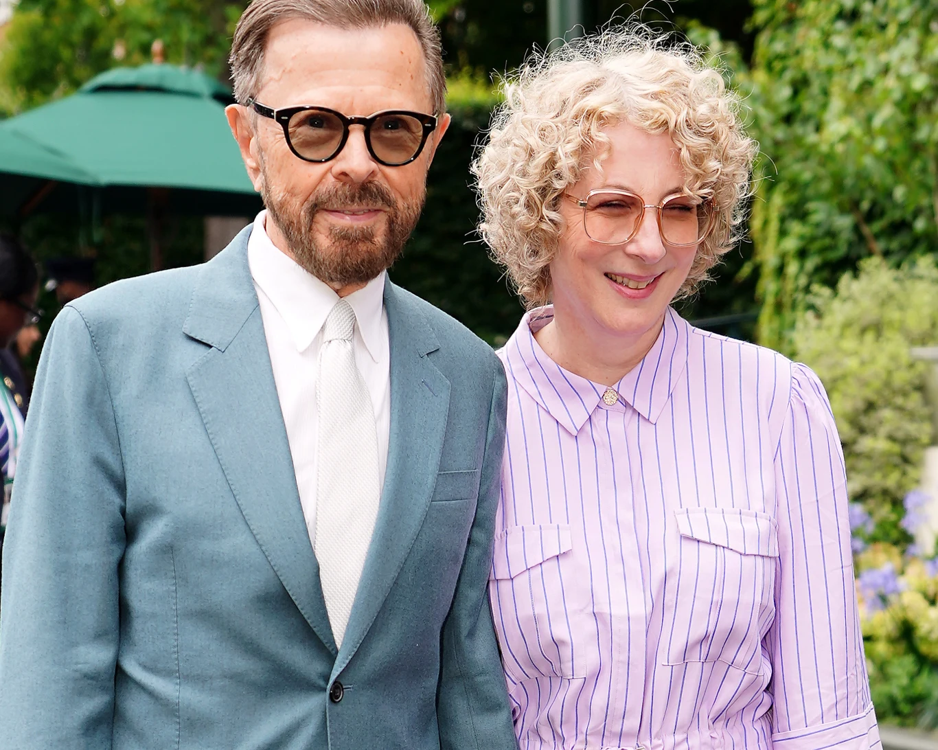 Bjorn Ulvaeus i Christina Sas Bjorn Ulvaeus i Christina Sas