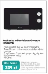 Kuchenka mikrofalowa Gorenje