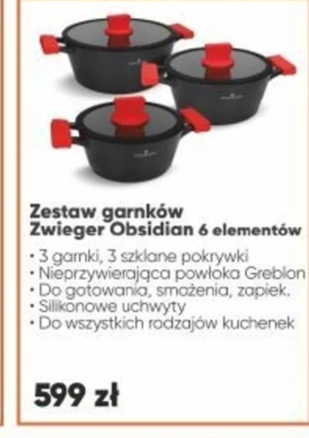 Zestaw garnków Obsidian