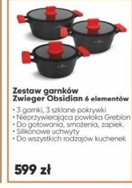 Zestaw garnków Obsidian