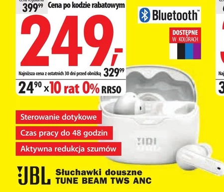 Słuchawki bluetooth JBL