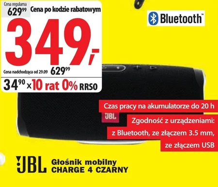 Głośnik bezprzewodowy JBL