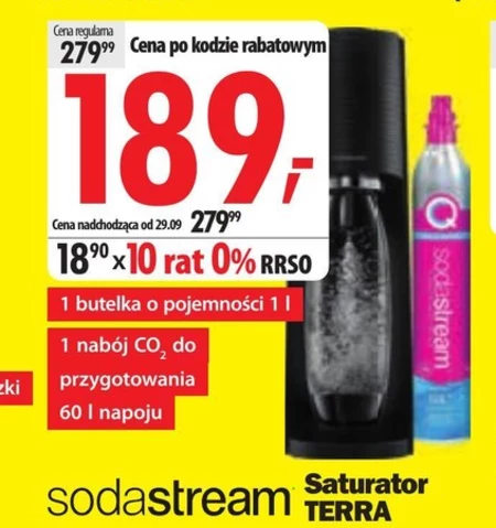 Saturator do wody Sodastream