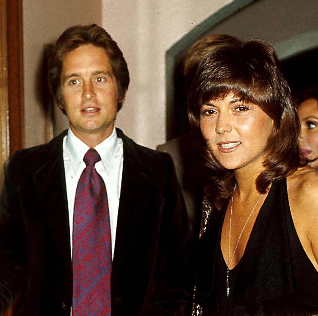 Michael Douglas z byłą partnerką Brendą Michael Douglas z byłą partnerką Brendą