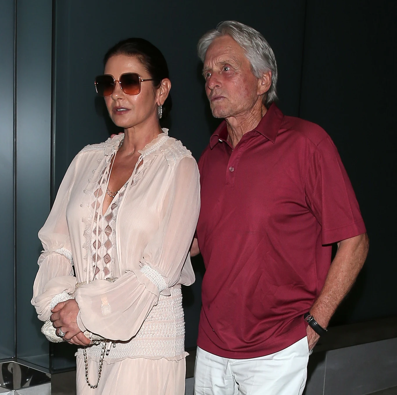 Michael Douglas z żoną Catheriną Zetą-Jones