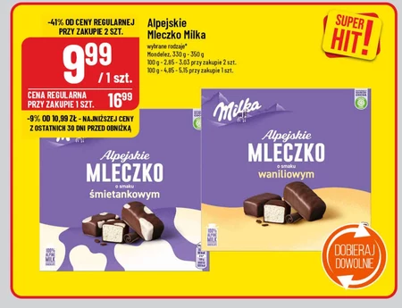 Mleczko alpejskie Alpejskie Mleczko