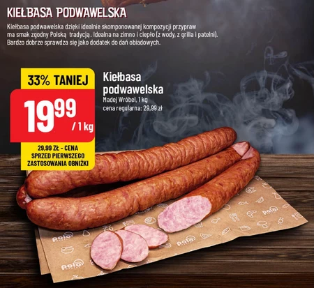 Kiełbasa podwawelska Madej Wróbel