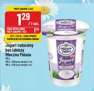 Jogurt bez laktozy Mleczna Polana